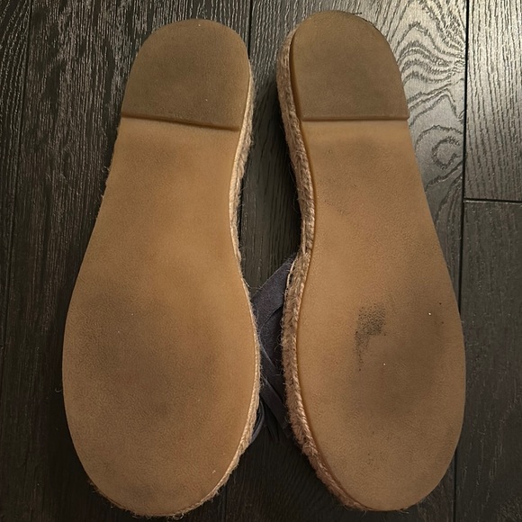 Karl Lagerfeld Blue Suede Women's espadrille Sandals - Picture 3 of 10